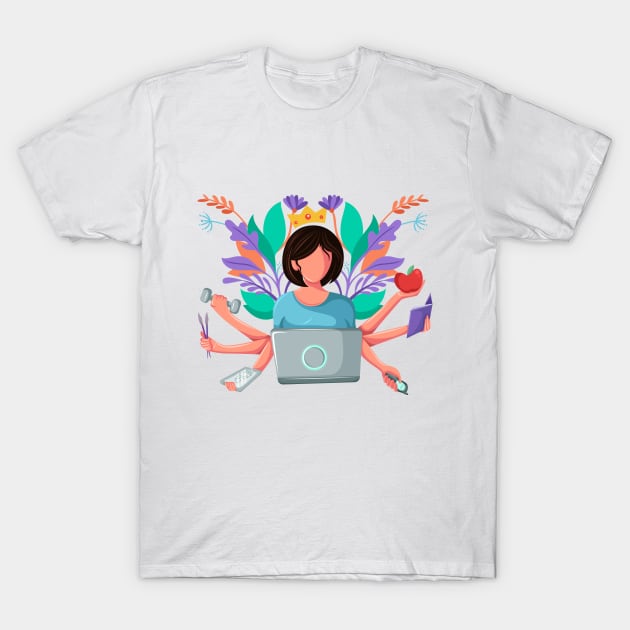 Girl Power T-Shirt by Harsimran_sain